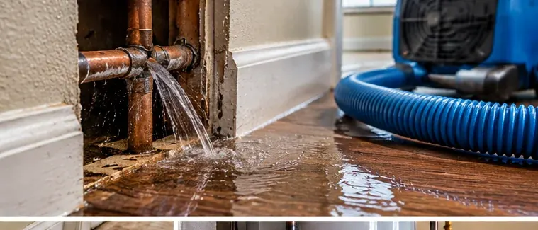 Burst Pipe Water Damage Restoration service image